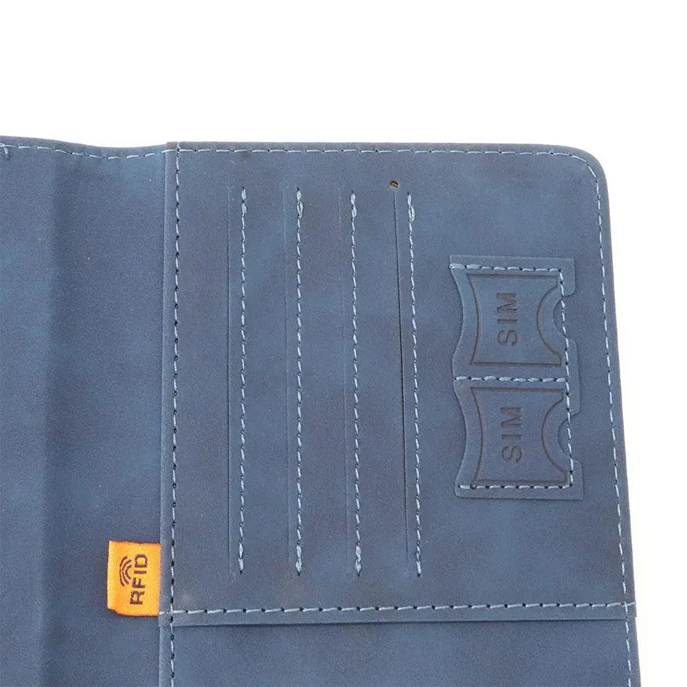 Wallet Document ID Bank Card RFID Blocking Organizer Case Storage Bag Passport Cover Wallet Case Passport Book Passport Holder