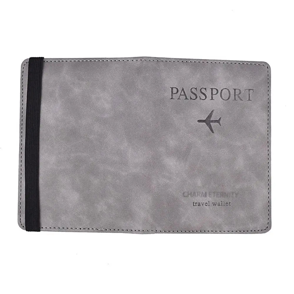 Wallet Document ID Bank Card RFID Blocking Organizer Case Storage Bag Passport Cover Wallet Case Passport Book Passport Holder